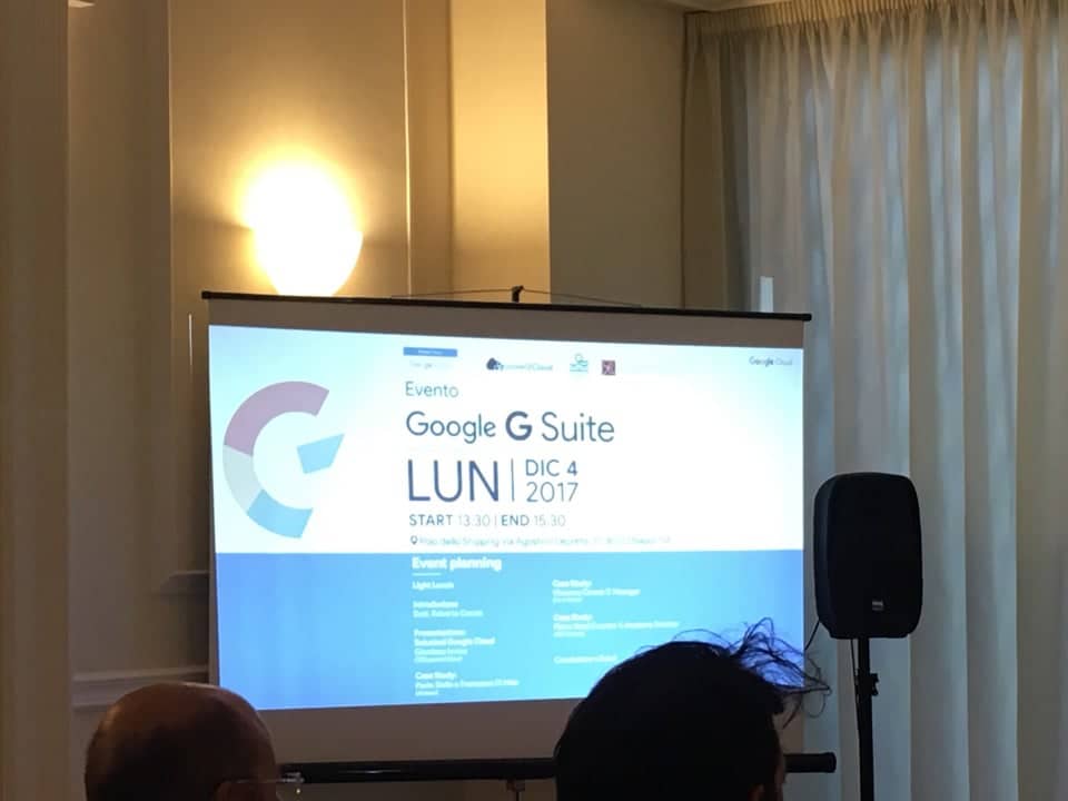 power2Cloud parla di G Suite al Polo dello Shipping Napoli